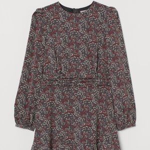 H&M Short Patterned Dress - NWT Size M